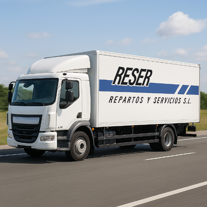 Camion por carretera